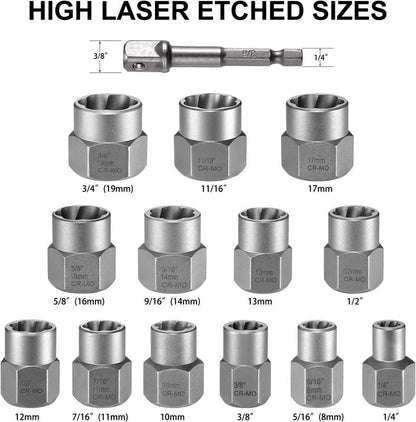 13pc Bolt Extractor